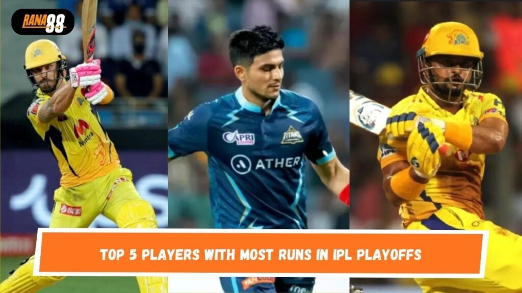 Most Runs in IPL Playoffs