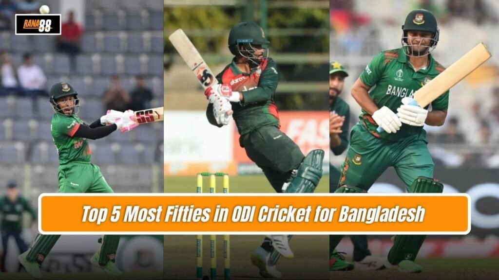 Most Fifties in ODI Cricket for Bangladesh