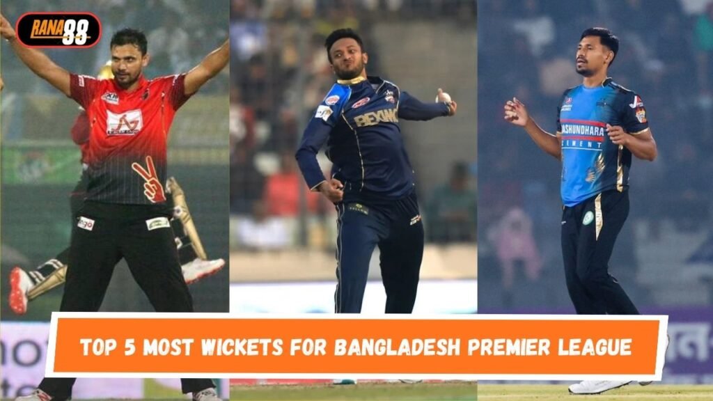 Most wickets For Bangladesh Premier League
